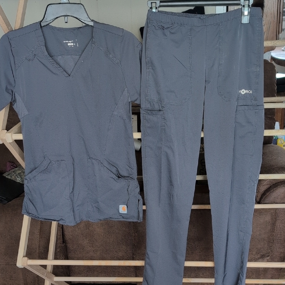 Carhartt Charcoal Scrubs